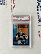 2022 Bowman M/B Adley Rutschman Chrome Hi-Fi Futures Blue Refractor #/150 PSA 9