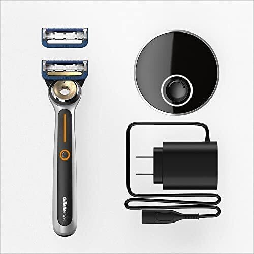 Gillette Labs Heated Laser Shaving Razor 2 Piece Assortment Black - Picture 6 of 9