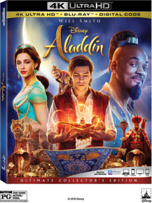 Aladdin [New 4K UHD Blu-ray] With Blu-Ray, 4K Mastering, Ac-3/Dolby Digital, D