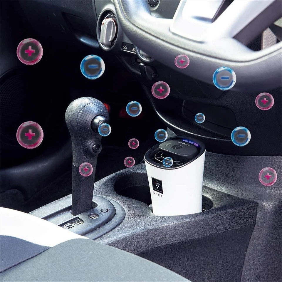 IG-NX15-B Ion Generator Fahrzeug USB Luftreiniger Plasmacluster Sharp Schwarz - Bild 3 von 4