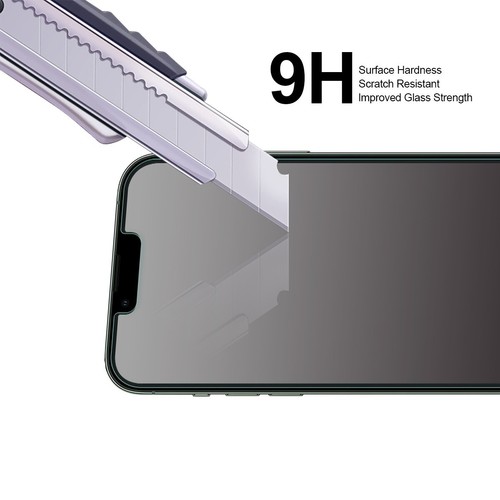 2X Verre Trempé Protecteur d'écran pour iPhone 13 Pro Max avec Plateau d'installation - Photo 5 sur 6
