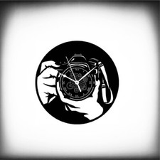 OROLOGIO DA PARETE - ARTE FOTOGRAFO FOTOGRAFIA MACCHINA Rullino Idea Regalo