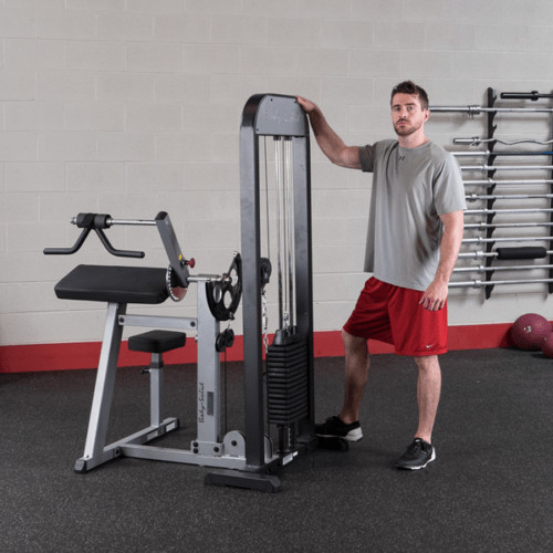 Body Solid Pro-Select Biceps & Triceps Selectorized Machine GCBT-STK 210lb