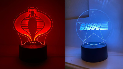 GI Joe Light up Display Cobra LED Sign