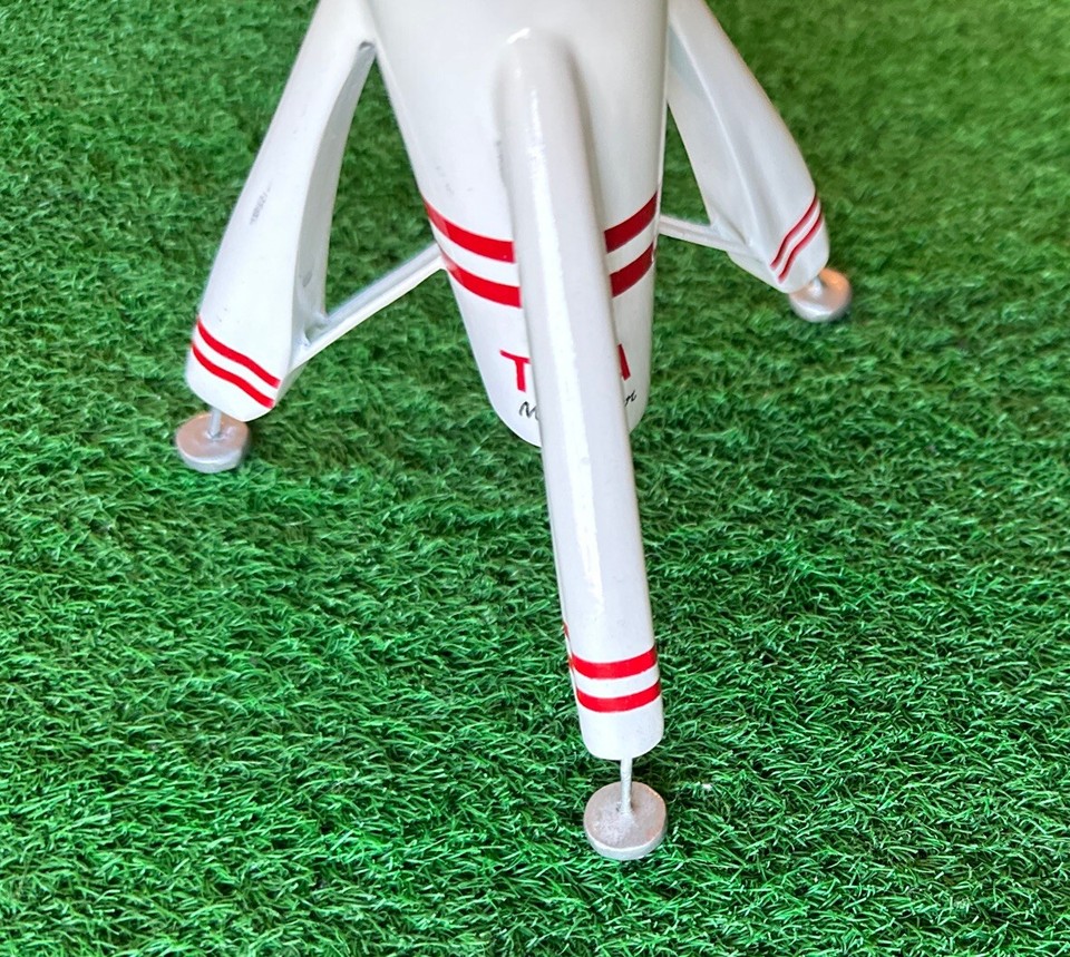 TWA Von Braun Space Rocket Desktop Wood Model 12” eBay