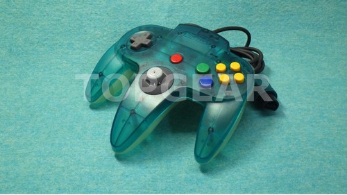 Nintendo Official Nintendo64 / N64 Controller Clear Blue / TESTED - 第 1/2 張圖片