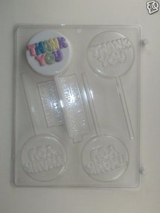 thank you candy molds