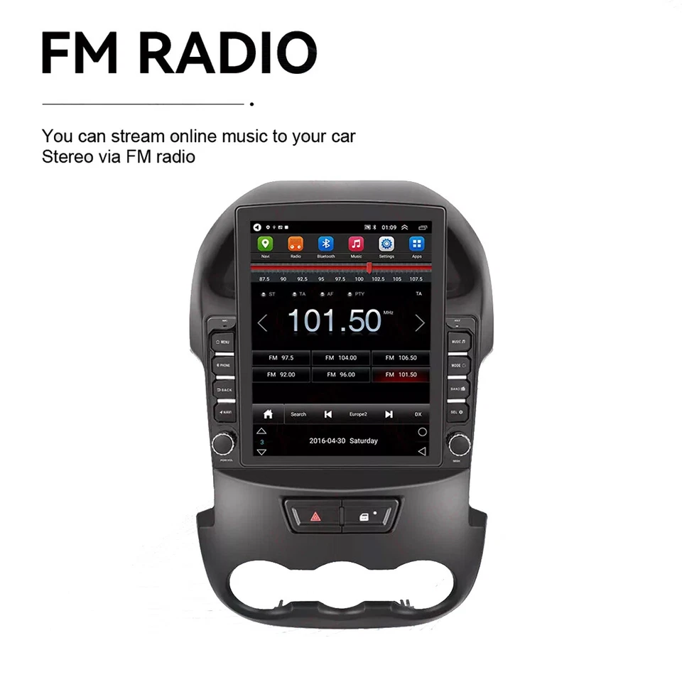 Android 13 For 2012-2015 Ford Ranger PX GPS Head Unit WIFI Carplay Radio 4+64GB - image 4 of 4