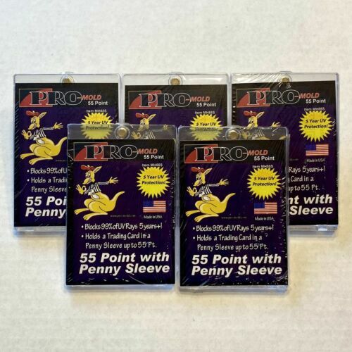 Pro Mold Card Holders Pro-Mold 55 PT Magnetic Card Holder (MH55S) With Penny Sleeves - Rigid Plastic Case For Standard Size Cards, Free Shipping 1995-96 Pro Mags Ice Hockey Trading Cards Pro Mold Card Holders Pro-Mold 55 PT Magnetic Card Holder (MH55S) With Penny Sleeves - Rigid Plastic Case For Standard Size Cards, Free Shipping 1995-96 Pro Mags Ice Hockey Trading Cards