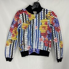 Sean John Girls Floral Print Jacket Skirt Size L- Super Cute Street Wear