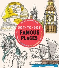 Dot-to-dot Famous Places: Test Your Brain and De-stress With Puzzle Solving ...