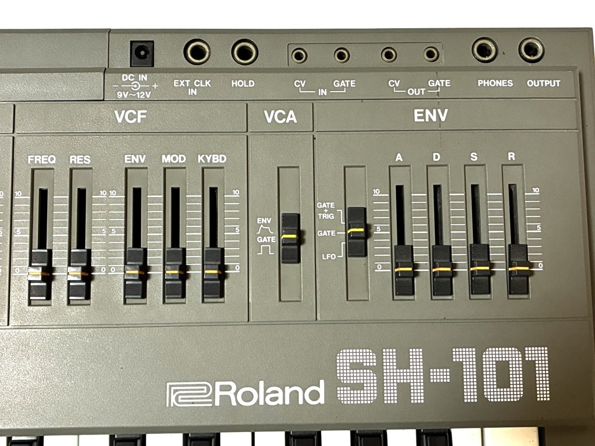 ROLAND SH-101 アナログ・シンセサイザー　完動品 Amazon | モノフォニックアナログシンセサイザー Roland SH-101