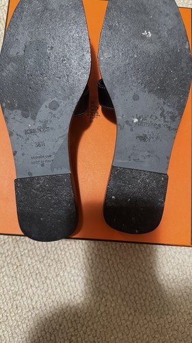 Oran hermes sandal 36.5 black - Picture 3 of 4