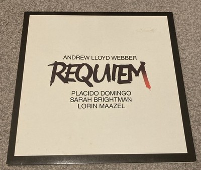 ANDREW LLOYD WEBBER / REQUIEM / 1985 VINYL LP / CLASSICAL / EX condition
