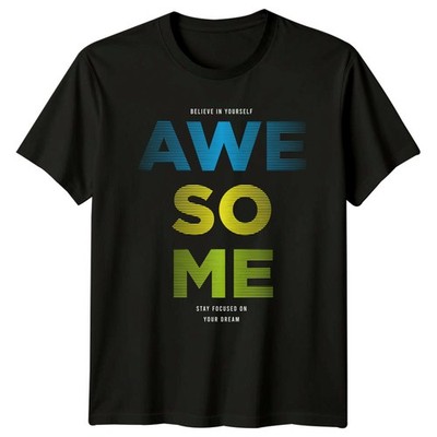 Believe In Yourself Awesome Stay T-Shirt Selbstverbesserung Motivation