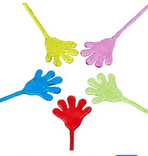 48Pcs Kids Glitter Sticky Hands Party Favors, Table Favors Stuffers  Fun