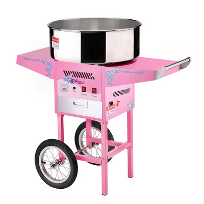 Cotton Candy Machine Cart and Electric Candy Floss Maker - Commercial Quality