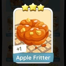 Apple Fritter Monopoly_Go_3 Stars Sticker ⭐⭐⭐ - FAST DELIVERY