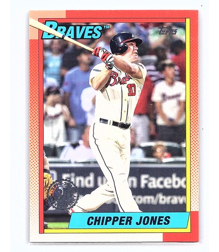 Chipper Jones #T90-16 card