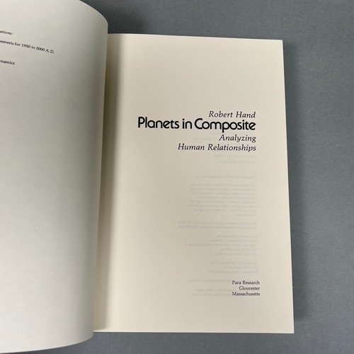 RARE Para Research Book Lot Set 6 Planets in Aspect Houses Composite Love Youth - Picture 19 of 23