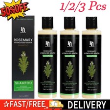 1-3PCS Organic Rosemary Hair Growth Shampoo,Rosemary Shampoo for Women Men 220ml