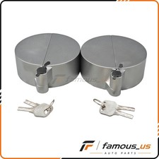 2x Semi Truck Locking Diesel Fuel Cap For Freightliner Sterling Western Star Usa