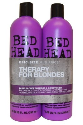 Tigi Bedhead Dumb Blonde Conditioner 750ml Shampoo 750ml