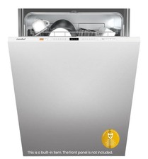 COMFEE' KWH-BD1215P-W Fully Integrated Dishwasher with 12 Place Settings, Cloud