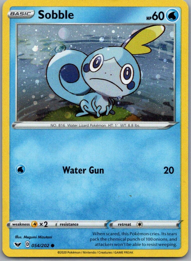 Sobble - 54/202 (Cosmos Holo) Promo Blister Exclusives 054/202 HP