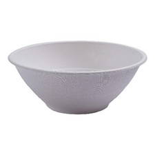 Compostable 40oz Molded Fiber Wide Bowls, Case of 400, Vanguard WorldView, Di...