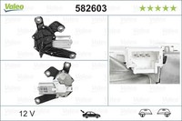 Wischmotor Hinten FÜR Peugeot 307 (3A/C), CitroËN C2 (Jm ) - Valeo 582603