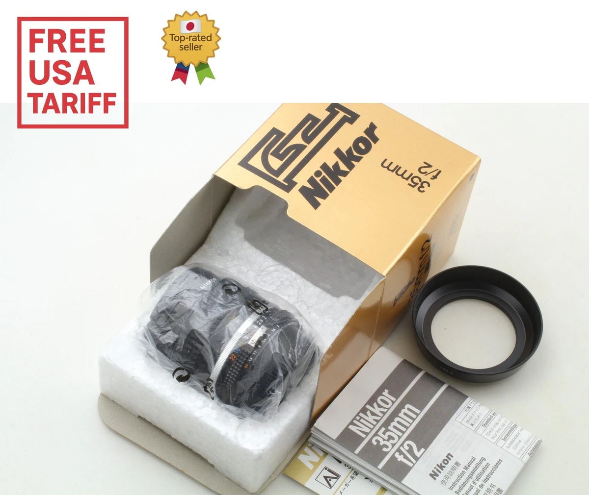 Nikon AI-S 35mm Focal f/2 Camera Lenses for sale | eBay