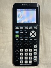 Texas Instruments TI-84 Plus CE Graphing Calculator 100% Battery