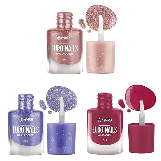 MARS EURO Nail Lacquer Glossy (3 variants)