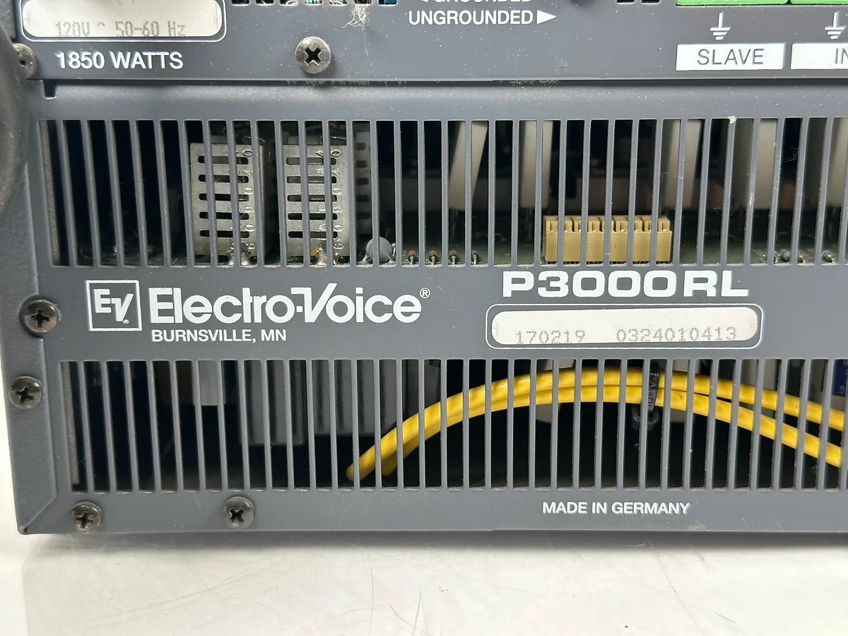 Electro-Voice (EV) P3000RL DSP-Controlled 2-Channel Power