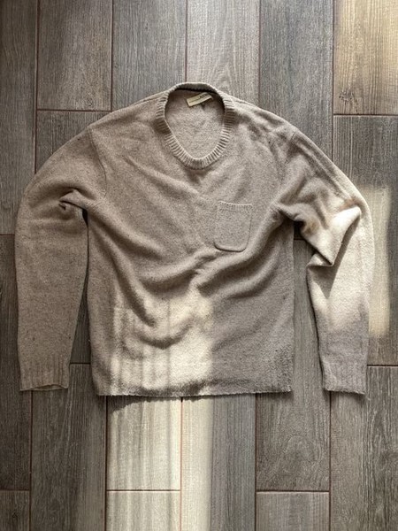 Men Plectrum By Ben Sherman Sweater Beige Wool 42