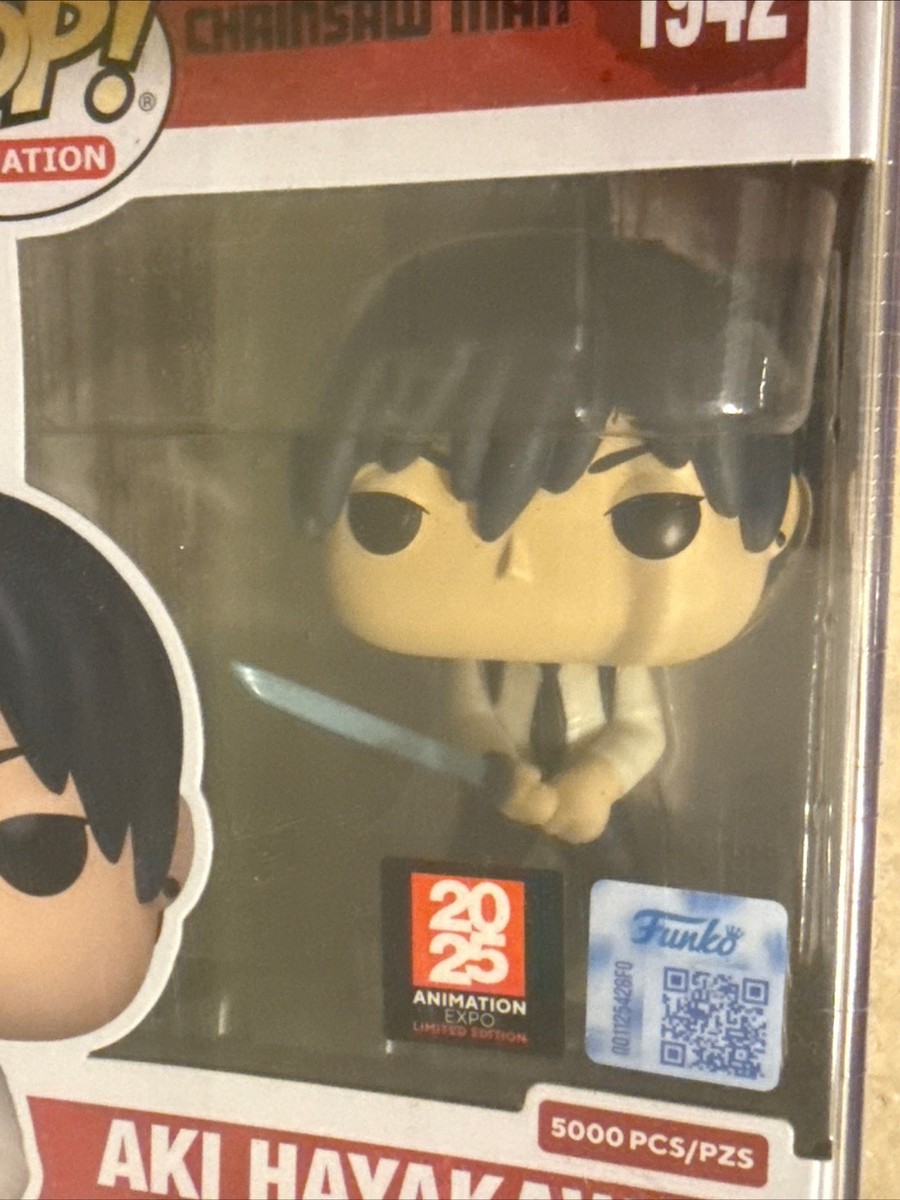 FUNKO POP Chainsaw Man AKI HAYAKAWA (5000 PCS) ANIME EXPO