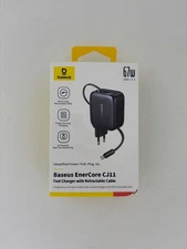 Baseus Enercore CJ11 Retractable USB C Charger (220V) European Version
