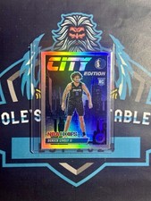 23-24 Panini NBA Hoops Dereck Lively Premium Stock City Edition #2 Silver Prizm