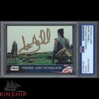 Mark Hamill signed 2016 Topps Card #101 PSA DNA Slab Star Wa