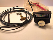 Vintage Ac Delco Air Shock Dash Control Head Gauge With Some Fittings - Gm Vintage Ac Delco Air Shock Dash Control Head Gauge With Some Fittings - Gm