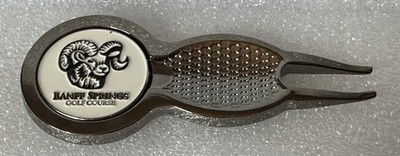 GOLF FAIRMONT BANFF SPRINGS COURSE DIVOT TOOL BALL MARKER MAGNETIC HIGH QUALITY 