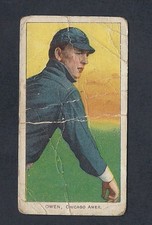 T206 - FRANK OWEN - CHICAGO WHITE SOX - Sweet Caporal 350 Reverse
