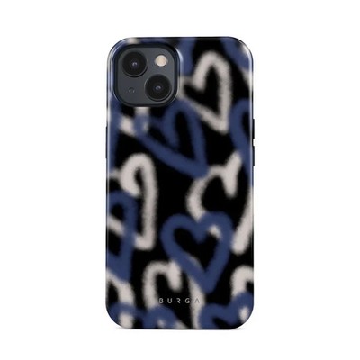 Burga für iPhone 13 Handyhülle Case Cover Blau Weiß Schwarz Schutzhülle Neu