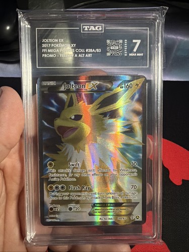 Jolteon-EX graded TAG 7 for sale on eBay