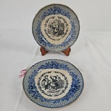 Assiettes Parlantes De Jules Vieillard, 19ème