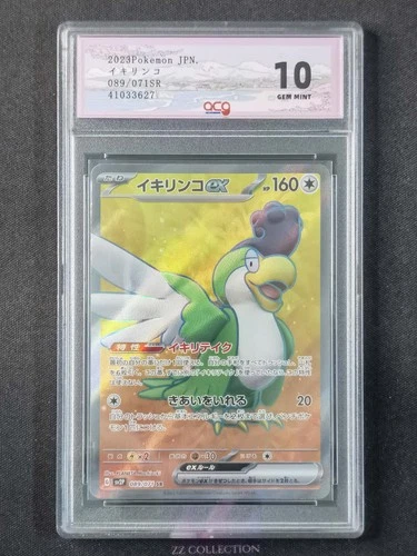 23 Pokemon TCG Japanese Squawkabilly ex sv2P 089/071 SR Snow Hazard #3627 ACG 10