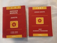 1997 Dodge Dakota Factory Service Manual ? 2 Books OEM Dealership