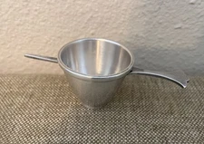 Welhelm Wolff Bottoms Up Rollover Jigger Silver Plate Measure 1.5 oz Germany