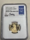 2020 W $10 Proof American Gold Eagle 1/4oz Gold PF70 Ultra Cameo NGC Edmund Moy